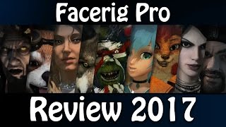 FaceRig Pro Review amp Introduction 2017  2018 [upl. by Etteyafal751]