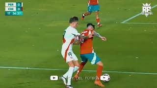 OLIVER SONNE vs CHILE MEJORES JUGADAS SELECCIÓN PERUANA ● 2024 [upl. by Aronoff]