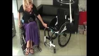 PushLiving Owner Deborah Davis visits Spain and Oracing Wheelchairs [upl. by Roleat]