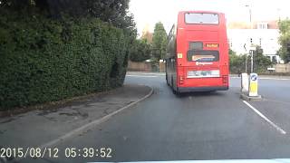 Stagecoach bus dangerously driving [upl. by Enirolf]