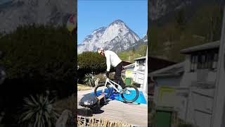 😎 Fabio Wibmer Backyard Tricks ⚡ [upl. by Drofyar]