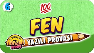 6 Sınıf Fen 2Dönem 1Yazılıya Hazırlık  2022 📝 [upl. by Kelton]