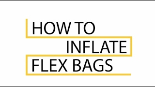 How to Inflate Flex Bags  Shippers Products [upl. by Holladay]