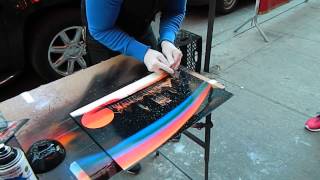 New York City Spray Paint Artist [upl. by An478]