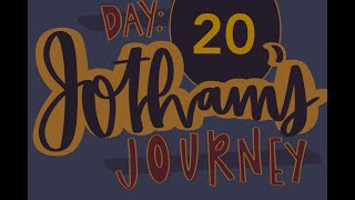 Day 20 of Jothams Journey [upl. by Malo752]