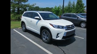 2018 Toyota Highlander Limited Platinum Full Tour amp Startup at Massey Toyota [upl. by Leimaj424]