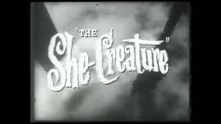 The SheCreature trailer 1956 [upl. by Yetty]