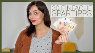 Geld sparen im Haushalt  30 Tipps [upl. by Giustina]