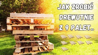 Drewutnia z 9 palet w jedno popołudnie [upl. by Guild]