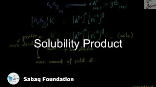 Solubility Product Chemistry Lecture  Sabaqpk [upl. by Kendry466]