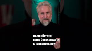 Nach HüftTEP Operation Innenrotation und Beine übereinander schlagen [upl. by Enilav]