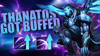 THANATOS BUFF IS KINDA  THANATOS SMITE 2  THANATOS JUNGLE GAMEPLAY SMITE 2  CONQUEST JUNGLE [upl. by Ainoloppa314]