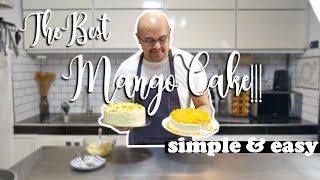 MANGO CAKE RECIPE  Simply the BEST [upl. by Sidalg327]