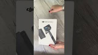 DJI OSMO ACTION 3 ADVENTURE COMBO UNBOXING shorts reklamdeğil [upl. by Eillas]