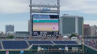 Joshua Overbeek RBI Double Nebraska Husker Baseball vs Indiana Big Ten Tournament 52524 [upl. by Malca515]