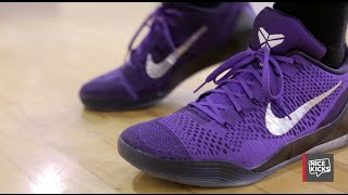 Nike Kobe 9 Elite Low Performance Review [upl. by Cavuoto]