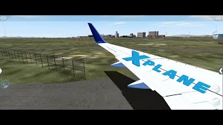 boeing 737 800 delta airline x plane 10 moble how abouth your feeling when u watching this video [upl. by Aslehc240]