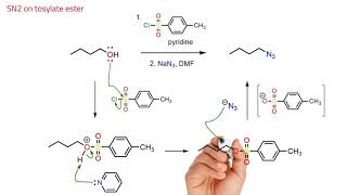 SN2 tosylate [upl. by Patrice]