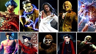 Terrordrome Reign of the Legends ALL CHARACTERS [upl. by Namlak]