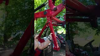 TYM 2515 Tractor 3 min Loader Removal [upl. by Eiroj]