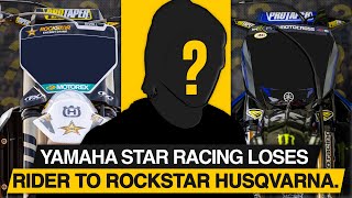 Yamaha Star Racing Loses a Rider to Rockstar Energy Husqvarna [upl. by Nivel]