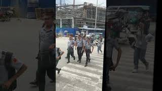 PHINMA UNIVERSITY criminology student crossing the road to school [upl. by Aika]