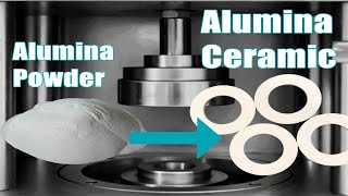 Alumina Ceramic Producing Process ｜How to Make High Density Alumina Ceramic Pieces [upl. by Dolhenty4]