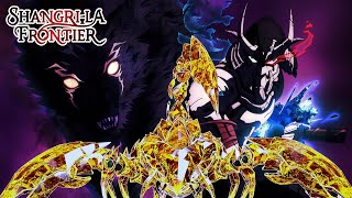 Sunraku vs Goldy Scorpion  ShangriLa Frontier [upl. by Ientruoc]