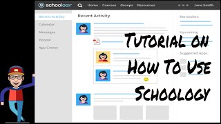 Tutorial on How to Use Schoology for Education [upl. by Gierc247]