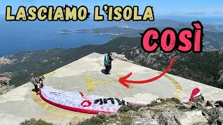 TREKKING al MONTE CAPANNE 🪂 Vista 360 dell ISOLA D’ELBA 4K [upl. by Annoid]