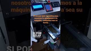 Fraccionadora semiautomática modelo Ecopack v10 máquina compacta dosificadora por peso [upl. by Enelrak]