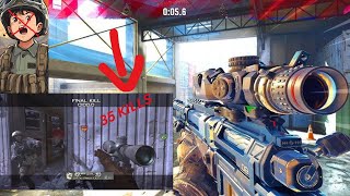 Quickest reflex Quick scope sniper  callofduty reflexes codm [upl. by Sinnod]