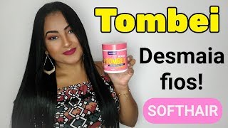 RESENHA  MÁSCARA TOMBEI DESMAIA FIOS  SOFTHAIR [upl. by Yong]