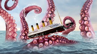 Was wäre passiert wenn die Titanic auf den Kraken statt auf einen Eisberg getroffen wäre [upl. by Yesnnyl]