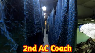 2nd AC Coach Jharkhand Express indianrailways [upl. by Arym185]