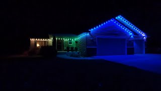 Govee Permanent Outdoor Lights  Unboxing installation review Christmas lights Holiday [upl. by Eelrefinnej]