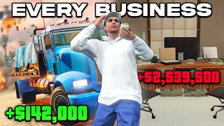 ALL BUSINESSES GUIDE IN GTA 5 ONLINE Best amp Worst [upl. by Aisnetroh]