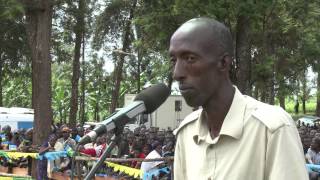 President Kagame speaking with thousands of residents in Kirehe district 14 November 2014 [upl. by Seebeck]