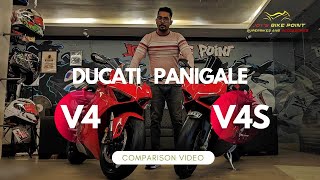 Dont Buy Ducati before Watching this VideoV4S vs V4 Comparison Suspension is the ONLY DIFFERENCE [upl. by Charbonnier]