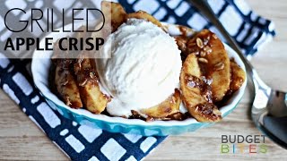 How to Make Grilled Apple Crisp  Budget Bites [upl. by Anthe]