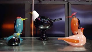 Iittala  Oiva Toikkas Birds Live Streamed Demonstration [upl. by Ayatnwahs]