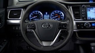 ► 2014 Toyota Highlander INTERIOR [upl. by Alomeda]