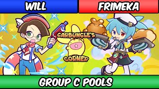 Carbuncles Corner 4 Group C Pools  Will Klug vs FriMeka Sig Puyo Puyo Tetris 2 [upl. by Karisa]