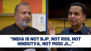 Dialogue “India is not BJP not RSS not Hindutva not Modiji”Raju Parulekar  Sujit Nair [upl. by Galen]