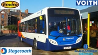 Service 658 Stagecoach Wigan ADL Dennis E30D Enviro 300 27230 SK15 HFS [upl. by Nimajnab]