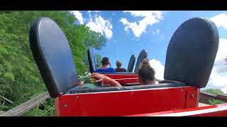 Rollo Coaster at Idlewild Park in Ligonier PA [upl. by Yekram]