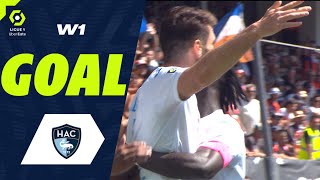 Goal Gautier LLORIS 6  HAC MONTPELLIER HÉRAULT SC  HAVRE AC 22 2324 [upl. by Annaed761]