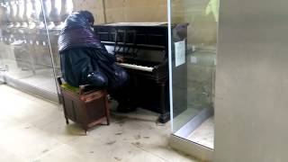 Homeless man in Newcastle plays Beethoven on piano [upl. by Luisa903]