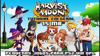 Pequenos jogos para PS2 via OPL 23 [upl. by Nyletak55]