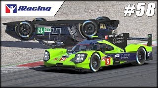 Напряженная гонка в серии Леман в Монце в классе LMP1 на Porsche 919 в iRacing в VR [upl. by Aiciles]